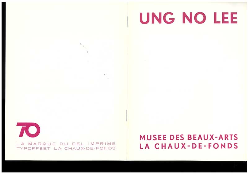 《MORTENSEN RIVERA UNG NO LEE》 브로슈어