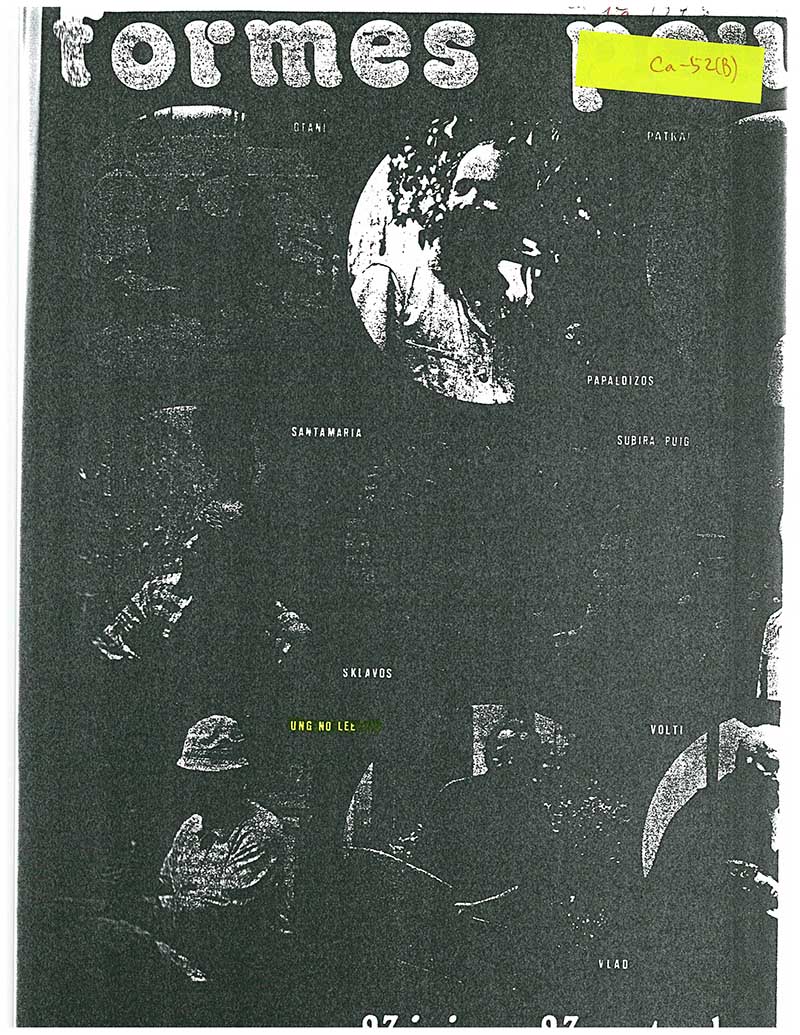 《Formes pour un espace》 포스터