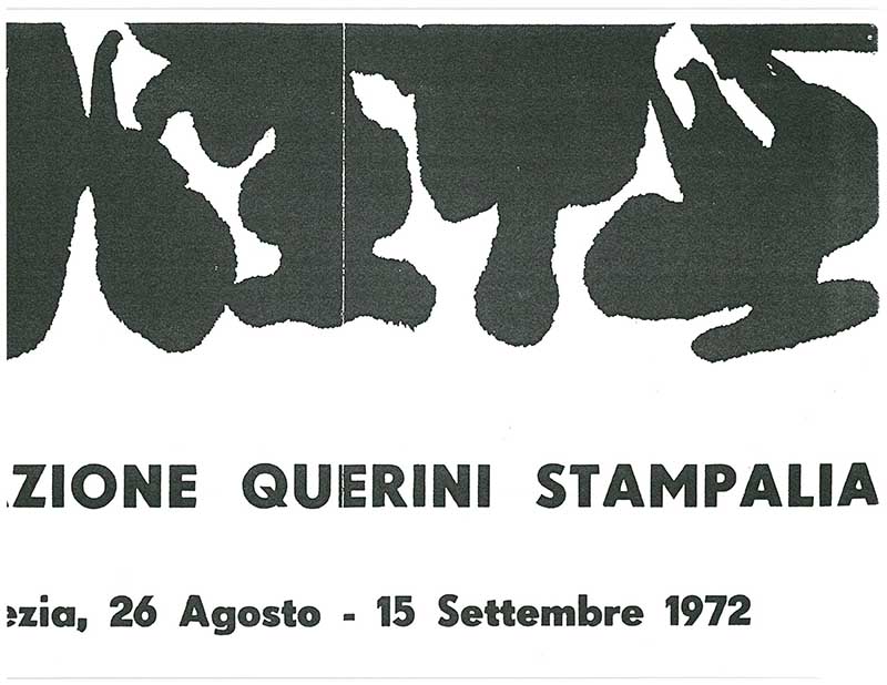 Fondazione Scientifica에서 개최된 이응노 개인전 도록 