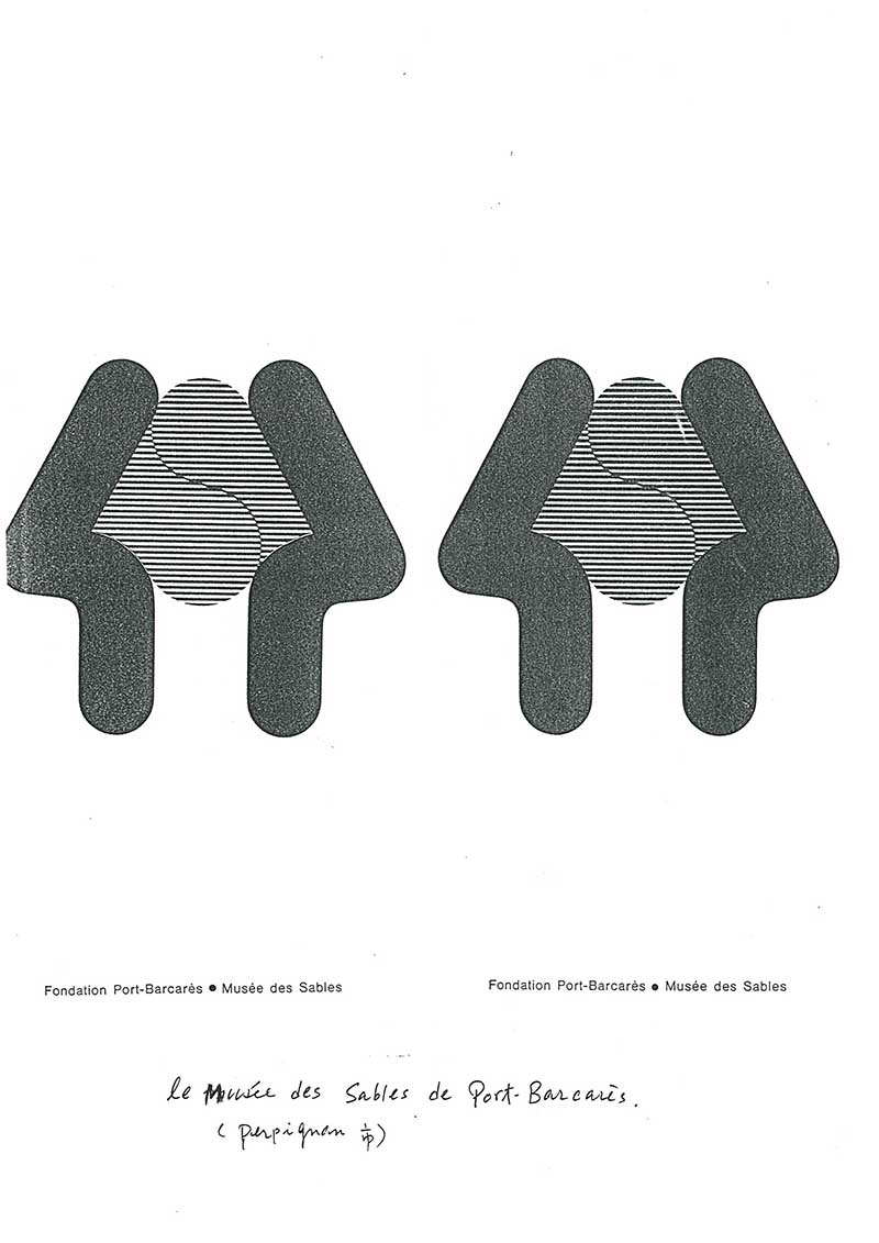 Musée des Sables 개관식 초대장