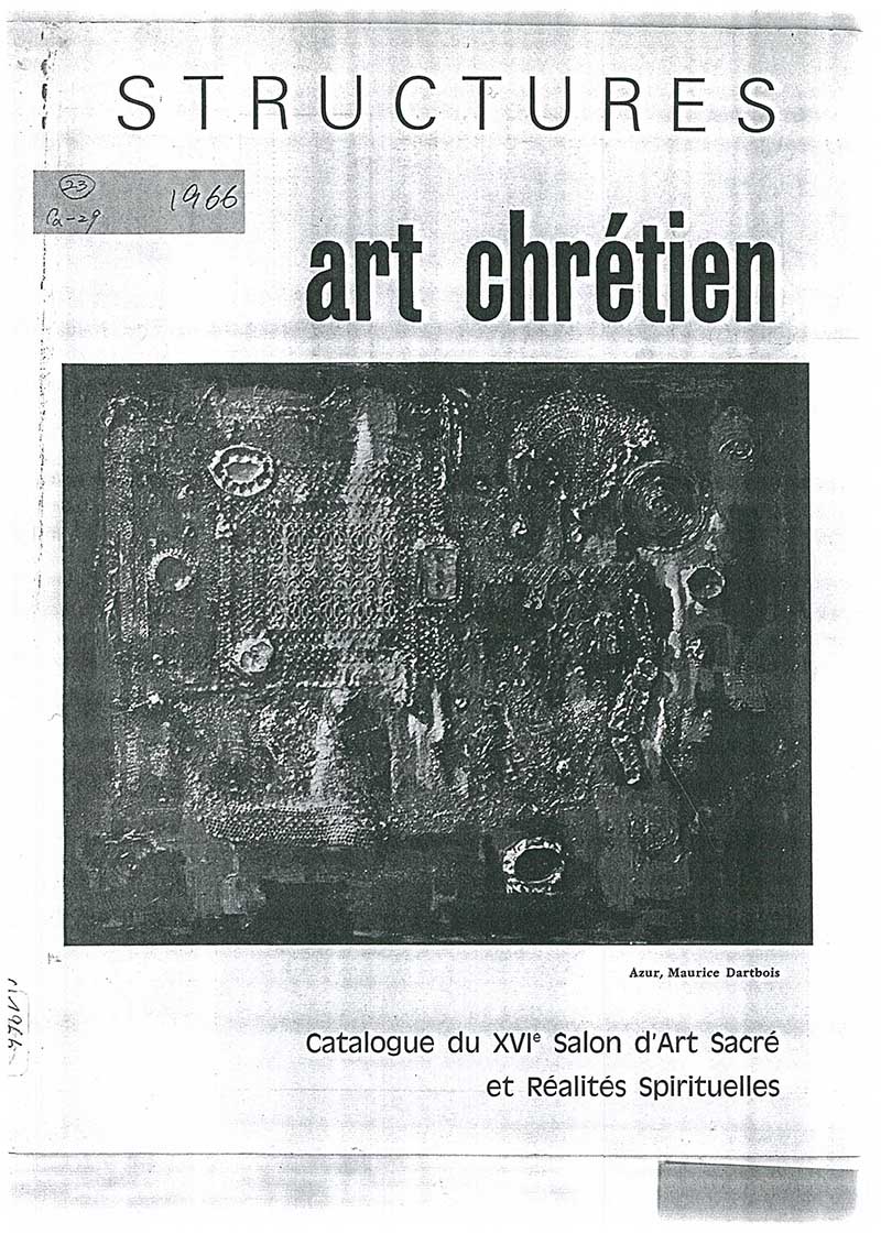 『Structures : art chrétien』 42호